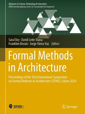 cover image of Formal Methods in Architecture